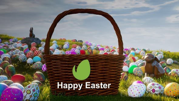 复活节快乐-VIDEOHIVE – HAPPY EASTER – 15747154