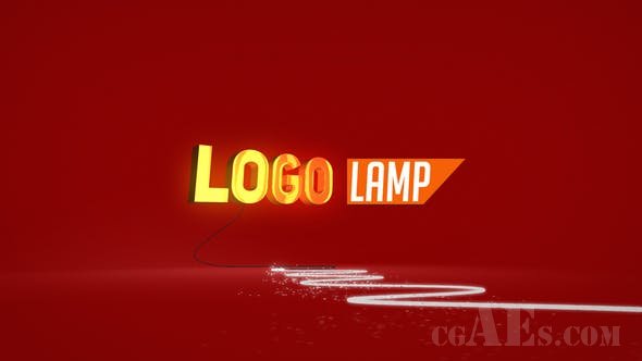 LOGO展示包装AE模板-VIDEOHIVE – LOGO LAMP 23230358