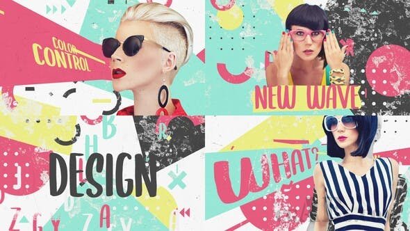 艺术时尚片头包装AE模板-VIDEOHIVE – ART FASHION OPENER 25682203