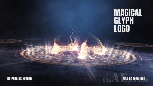 魔术LOGO展示AE模板-VIDEOHIVE – MAGICAL GLYPH LOGO – 25712525