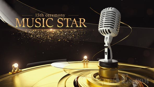 音乐之星片头包装-VIDEOHIVE – MUSIC STAR OPENER – 23642803