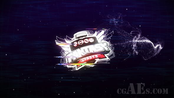 快速故障LOGO展示AE模板-VIDEOHIVE – FAST GLITCH LOGO 25696734