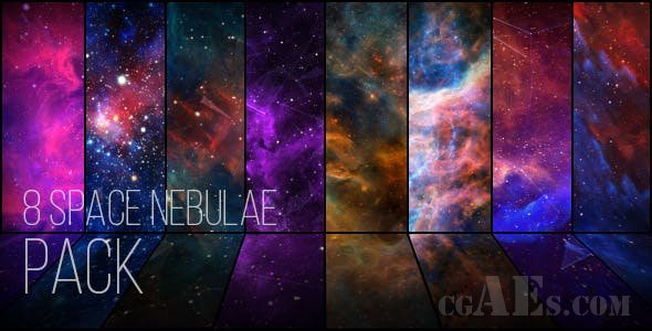 太空星云包-VIDEOHIVE – SPACE NEBULAE PACK 17663547