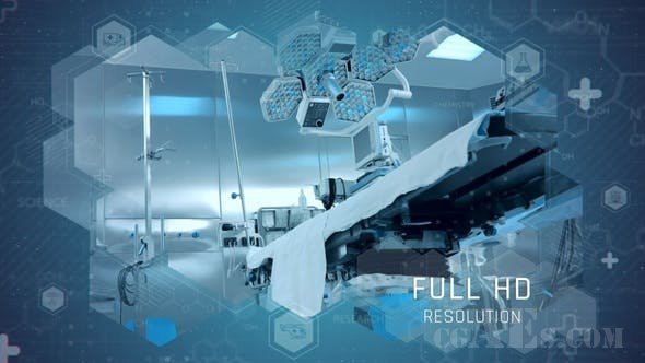 医疗技术片头包装-VIDEOHIVE – MEDICAL TECHNOLOGY PROMO 25803048