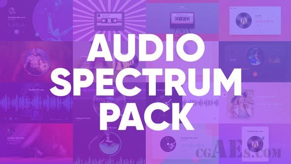 音频频谱包-VIDEOHIVE – AUDIO SPECTRUM PACK 25645087