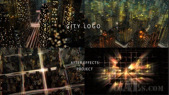 城市风格的LOGO展示AE模板-VIDEOHIVE – CITY LOGO – 23957066