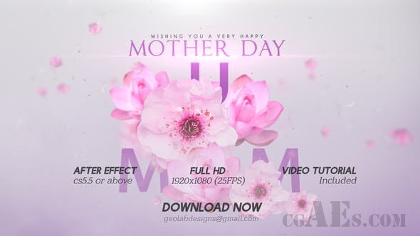 母亲节包装AE模板-VIDEOHIVE – MOTHER DAY TITLES L MOTHER DAY WISHES L MOTHER DAY TEMPLATE L WORLD BEST MOM L MUM WISHES – 25795320