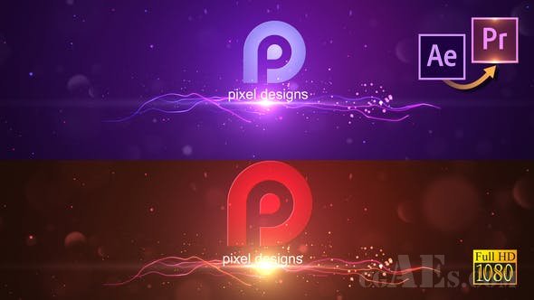 光波效果LOGO或者标题包装AE模板-VIDEOHIVE – LIGHTWAVE LOGO OR TITLE REVEALER PREMIERE PRO 25829152