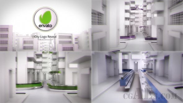 城市生活LOGO展示AE模板-VIDEOHIVE – CITY LOGO REVEAL – 25829788