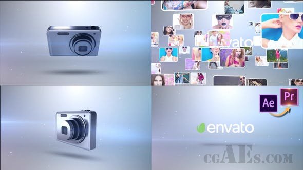 摄像机LOGO展示-VIDEOHIVE – CAMERA LOGO REVEALER PEMIERE PRO 25913870