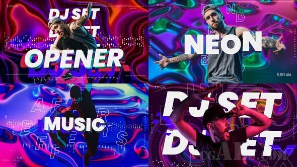 DJ音乐视频短片包装-VIDEOHIVE – DJ MUSIC OPENER – 25998282