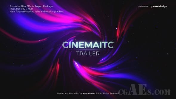 旋转电影标题-VIDEOHIVE – THE TWIRL CINEMATIC TITLE – 26035265