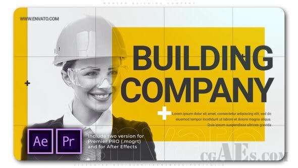 现代建筑公司-VIDEOHIVE – MODERN BUILDING COMPANY 26021301