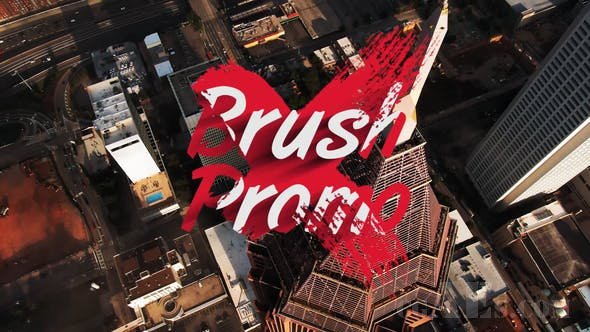 艺术画笔视频包装-VIDEOHIVE – ART BRUSH PROMO 25997267