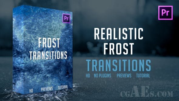 冰冻转场特效-VIDEOHIVE – FROST TRANSITIONS 25118904