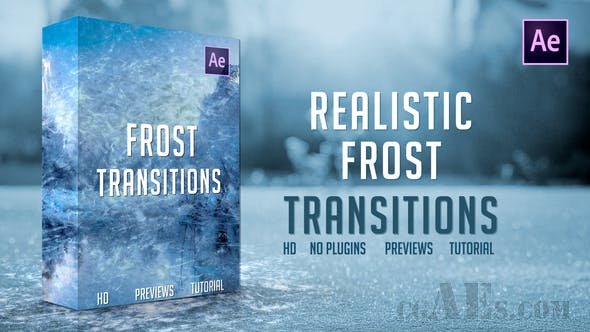 冰冻转场-VIDEOHIVE – FROST TRANSITIONS 25049928