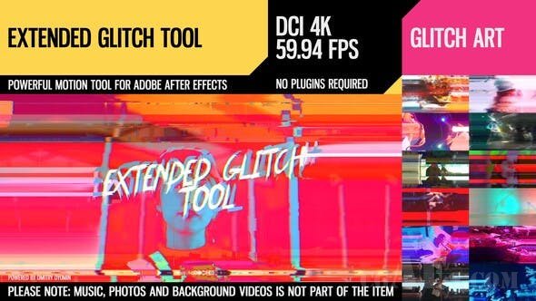 扩展故障工具-VIDEOHIVE – EXTENDED GLITCH TOOL 25790506