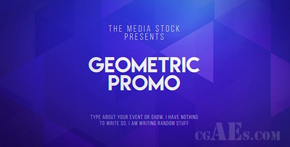 几何视频包装-VIDEOHIVE – GEOMETRIC PROMO 19694068