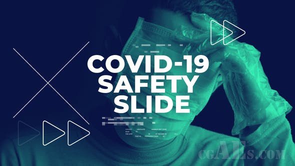 冠状病毒防护幻灯片-VIDEOHIVE – COVID-19 / SAFETY SLIDE – 26175771