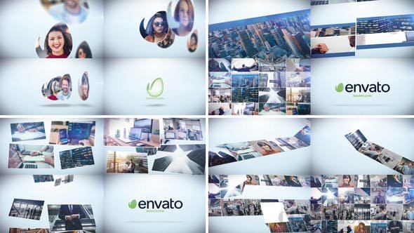 企业照片汇聚LOGO-VIDEOHIVE – CORPORATE PHOTO LOGO – 26031195