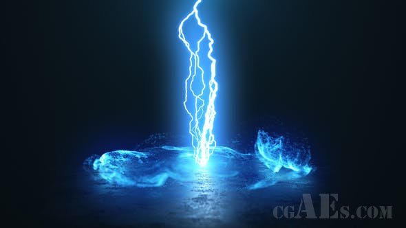 涡旋闪电爆炸LOGO包装-VIDEOHIVE – VORTEX LIGHTNING EXPLOSION LOGO – 26164798