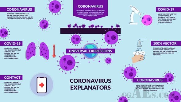 冠状病毒诠释-VIDEOHIVE – EXPLAINER CORONAVIRUS 26132481