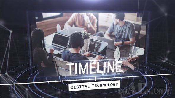 数码科技时间线模板-VIDEOHIVE – DIGITAL TECHONOLOGY TIMELINE – 25846829