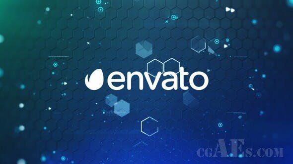 酷炫科技LOGO展示-VIDEOHIVE – TECHNOLOGY GROUND LOGO – 26283716