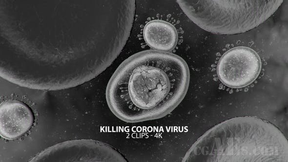 冠状病毒的治疗视频-VIDEOHIVE – KILLING CORONA VIRUS 25946072