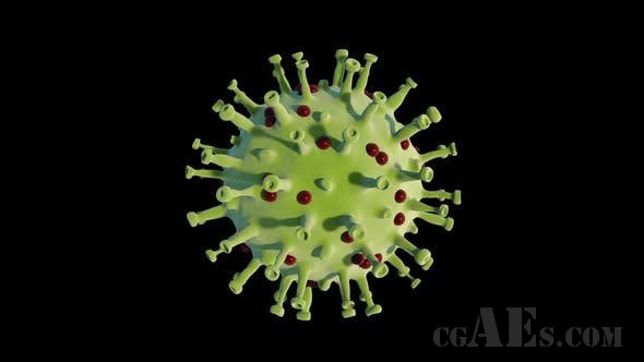 冠状病毒-VIDEOHIVE – CORONA VIRUS LOOP 26019147