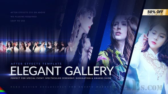 典雅相册-VIDEOHIVE ELEGANT PHOTO GALLERY 26376647