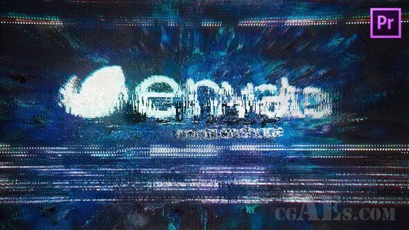 干扰花屏效果LOGO包装-VIDEOHIVE – GLITCH LOGO FOR PREMIERE PRO 26548695