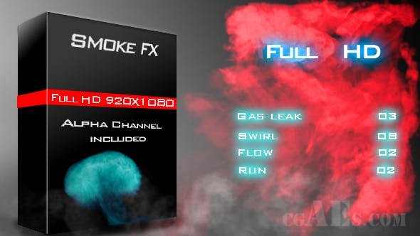 烟雾特效-VIDEOHIVE – SMOKE FX 20950902