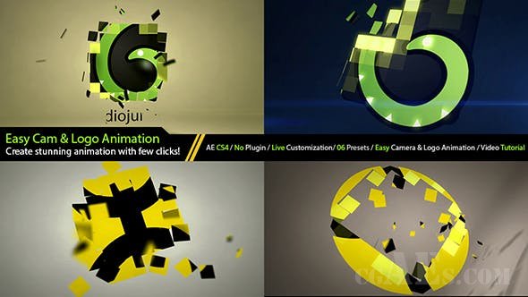 优雅的LOGO形成-VIDEOHIVE – ELEGANT LOGO FORMATION INTRO GENERATOR 10478162