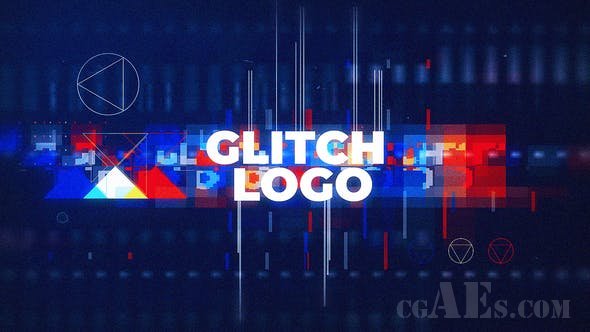 信号干扰效果LOGO展示-VIDEOHIVE – ABSTRACT / GLITCH LOGO – 26778237