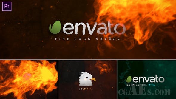 火焰LOGO展示-VIDEOHIVE – FIRE LOGO – PREMIERE PRO 26599901