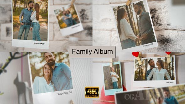 视频相册包装-VIDEOHIVE – FAMILY ALBUM 2 – 23994944