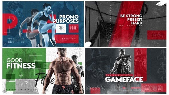 健身/健身房广告模板-VIDEOHIVE – FITNESS/ GYM PROMO AND COUNTDOWN – 26796695