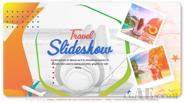 旅行幻灯片-VIDEOHIVE – TRAVEL SLIDESHOW – 27057621