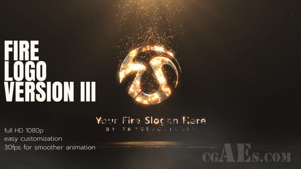 燃烧中的LOGO包装-VIDEOHIVE – FIRE LOGO 3 – 27031255