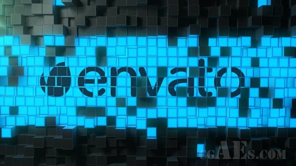 高科技照明立方体开场片头-VIDEOHIVE – HI-TECH LIGHTING CUBES – 24780851