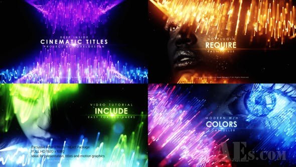 深层电影标题-VIDEOHIVE – DEEP INSIDE CINEMATIC TITLES – 26988593