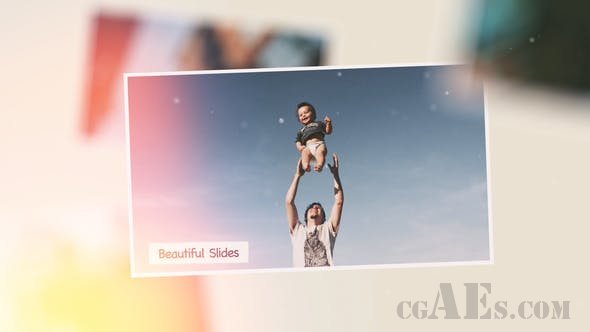 温馨幻灯片视频展示-VIDEOHIVE – BEAUTIFUL SLIDES – 23505814