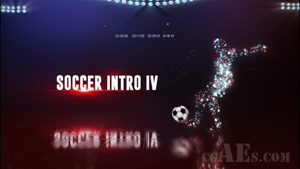 足球简介IV | AE模板-VIDEOHIVE – SOCCER INTRO IV | AFTER EFFECTS TEMPLATE – 22397136