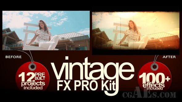 怀旧特效包装集-VIDEOHIVE – VINTAGE FX PRO KIT – 27410543