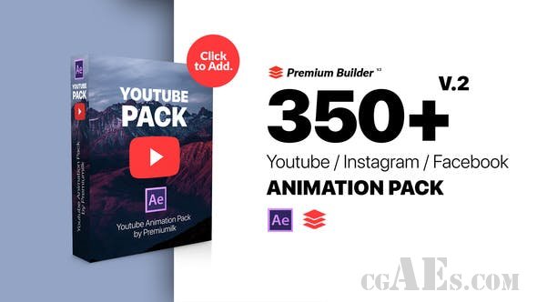 YOUTUBE扩展工具包-VIDEOHIVE – YOUTUBE PACK – EXTENSION TOOL – 25832086 – PROJECT & SCRIPT FOR AFTER EFFECTS