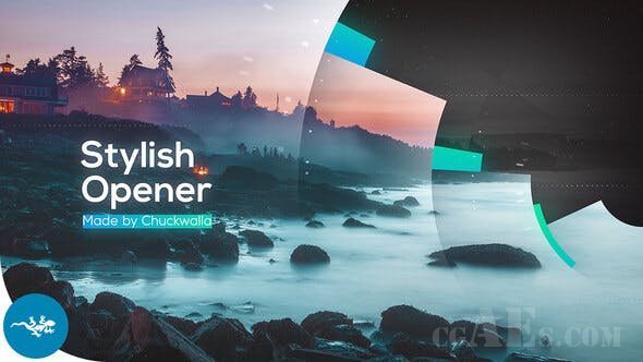 圆形时尚视频包装-VIDEOHIVE – CIRCLE STYLISH OPENER – 26129154