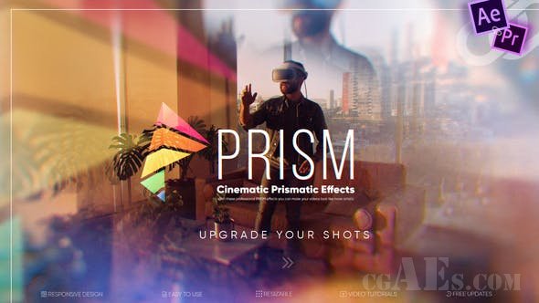 电影棱镜效果V2-VIDEOHIVE – PRISM — CINEMATIC PRISMATIC EFFECTS V2 – 27568538