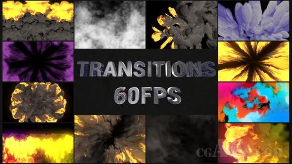 酷炫转场效果-VIDEOHIVE – ACTION VFX TRANSITIONS AFTER EFFECTS 26078017