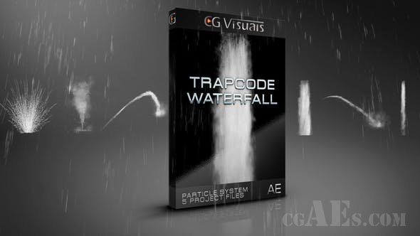 水流飞溅瀑布工具包-VIDEOHIVE – WATERFALL PACK – 21715331